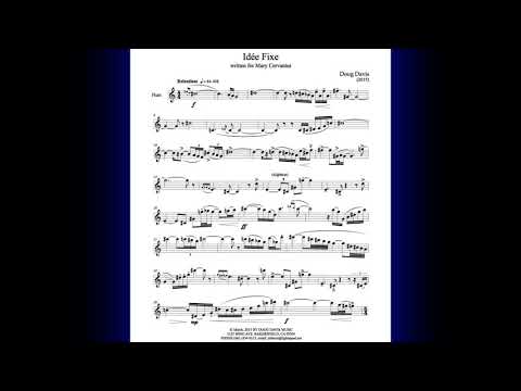 Doug Davis: Idée Fixe for solo flute (for Mary Cervantes)