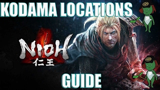 Nioh A Defiled Holy Mountain Kodama Locations