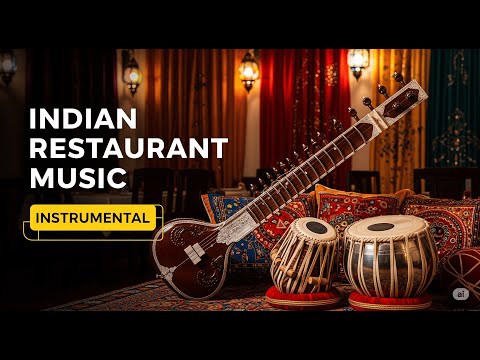 Free Indian Restaurant Music - 10 Hours of Authentic Sitar & Tabla Instrumental Background Music