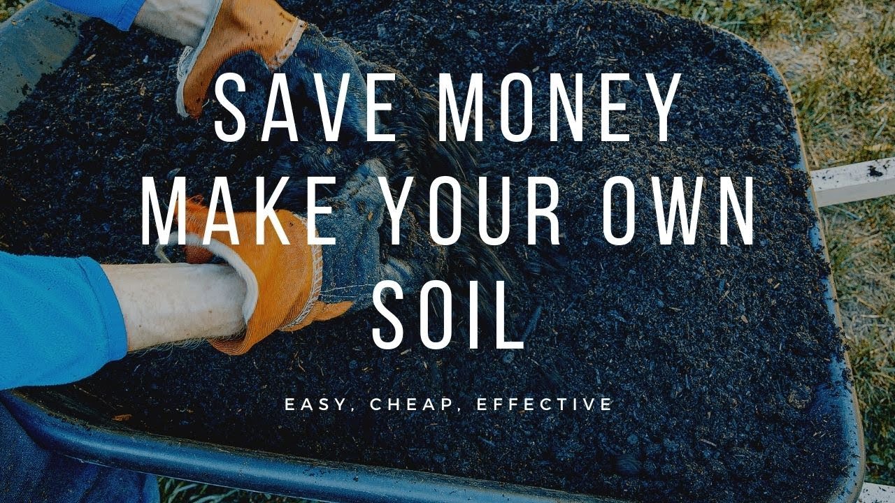 How to Make Amazing Potting Mix with Cheap Ingredients