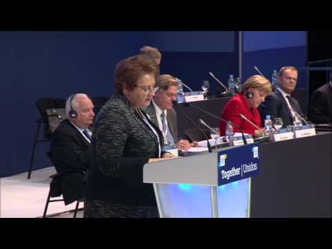 EPP Madrid Congress - Laimdota Straujuma, Prime Minister of Latvia