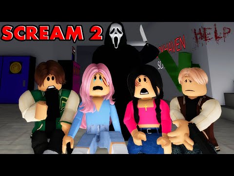 SCREAM 2 👻😨 (Brookhaven Horror Movie) Voiced Roleplay