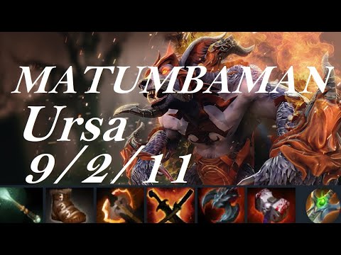 MATUMBAMAN Ursa - brave like Ursa - Secret vs OG game3 - BLAST Bounty Hunt -dota2