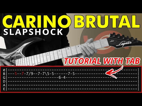 Cariño Brutal - Slapshock Guitar Tutorial (WITH TAB)