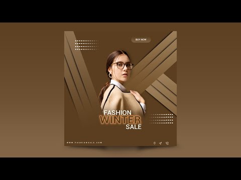 Learn academy banner or Social media ad design in adobe photoshop