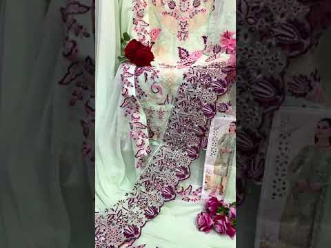 VE HD-45 Faux Georgette Wholesale Pakistani Suit – product video thumbnail