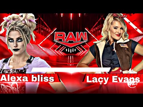 WWE 2K22 Alexa bliss vs Lacy Evans