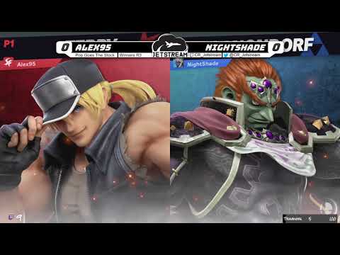 Pop Goes The Stock Winners Quarters - Alex95 (Terry) Vs. NightShade (Ganondorf) - SSBU