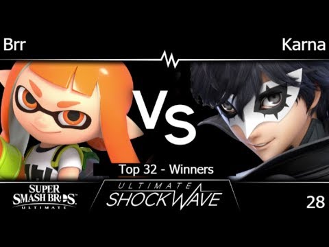 USW 28 - TLOC | Brr (Inkling) vs Karna (Joker) Top 32 - Winners - SSBU
