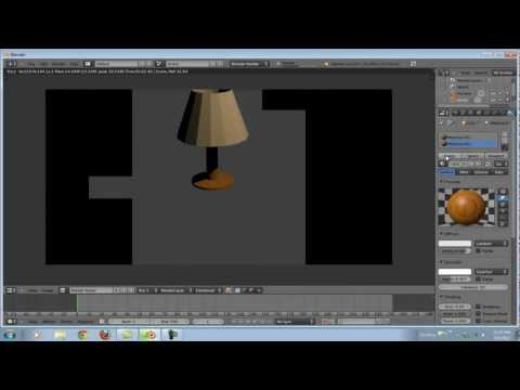Blender 2.6 Tutorial | Texture Mapping, Lighting Rig