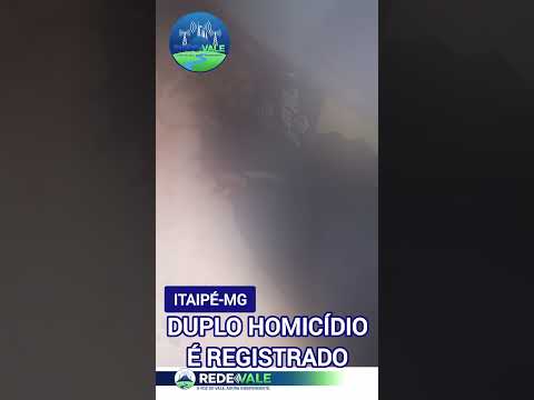 duplo homicídio em Itaipé MG