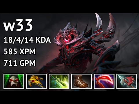 Dota 2 w33 - Shadow Fiend highlights - Game 2979188033
