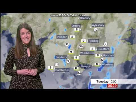 (HD) Alex Osbourne BBC ONE South Today weather February 27th 2023 - 60 fps