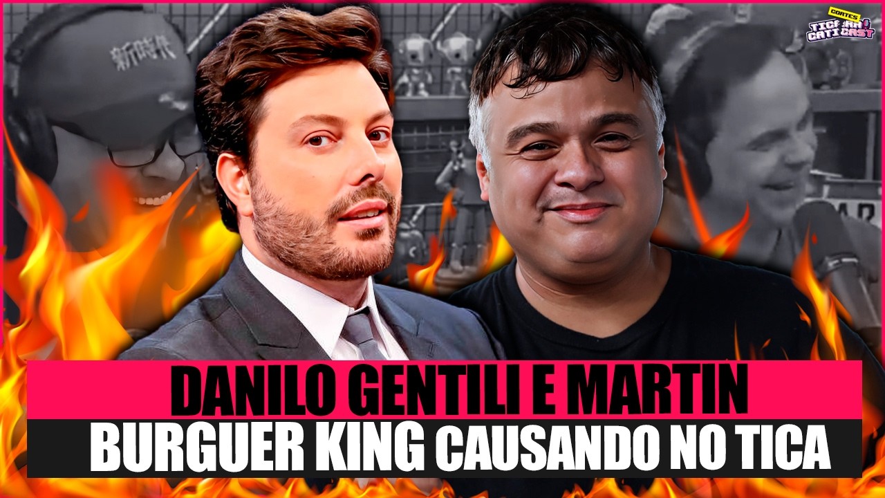 DANILO GENTILI E DIGUINHO CAUSANDO TUDO NO TICA!