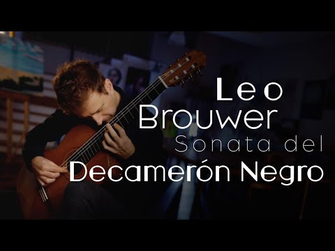 Sonata del Decamerón Negro (Guitar Sonata No. 3) by Leo Brouwer • Goran Krivokapić, classical guitar