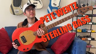 Video thumbnail for Sterling Pete Wentz Signature StingRay Review by My Bassist Chris