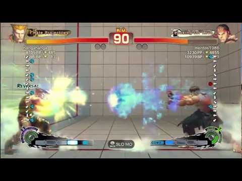 hangahanga (Guile) vs mentos 1986 (Ryu)