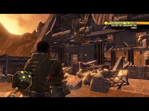 Most Cool Destruction in Games ! Open World Game on PC Red Faction Guerrilla