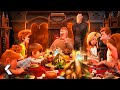 Family Dinner Chaos HOTEL TRANSYLVANIA 2