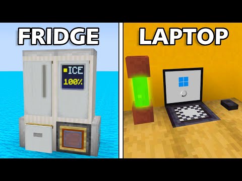 15 Incredible Modern Things You Can Make in Minecraft!