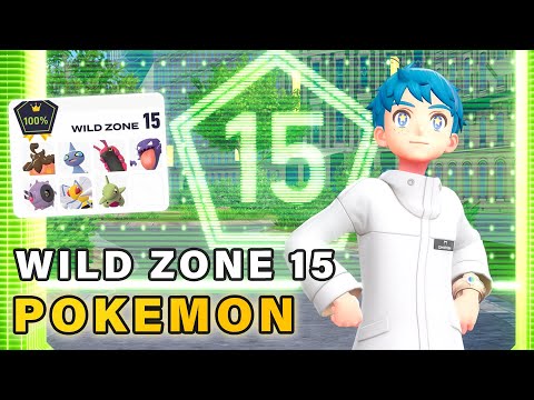 How to find All Pokemon in Wild Zone 15 ► Pokemon Legends ZA