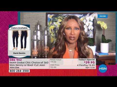 HSN | IMAN Global Chic Fashions 08.15.2020 - 03 AM