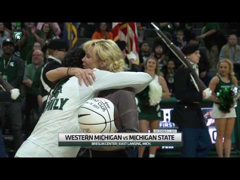 Allen's Double-Double Lifts Spartans Past Broncos, 65-62