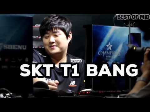 SKT bang best adc 2015 2016 2017 adc bang montage