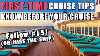 15+ Most Important FIRST TIME Cruise Tips & How to Plan Ahead
