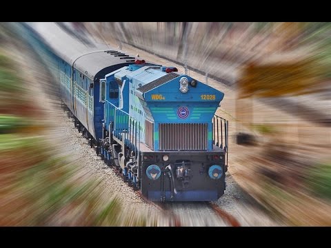 The "Ramar" BLUE Loco - Sri Rama Navami Special - Indian Railways