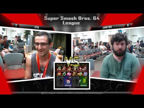 Even Bigger Balc (EBB) - Janitor (Falcon, Pika) v CTG (JigglyPuff) - Pools - SSB64