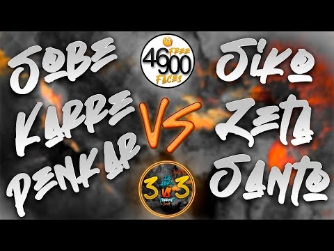 ZETA SIKO SANTO vs SOBE KARRE PENKAR// PRIMERA RONDA // 3vs3