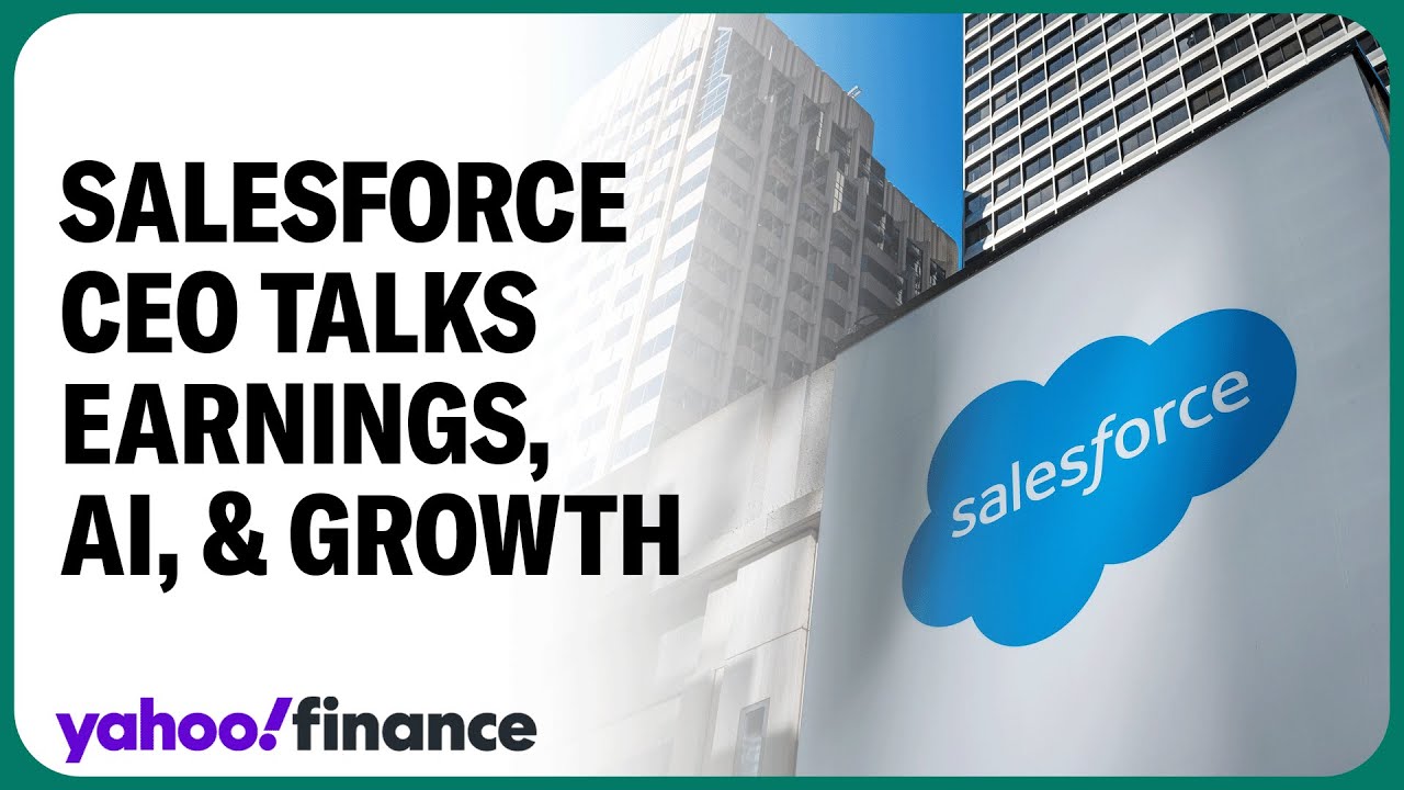 Salesforce CEO talks earnings beat, AI opportunities