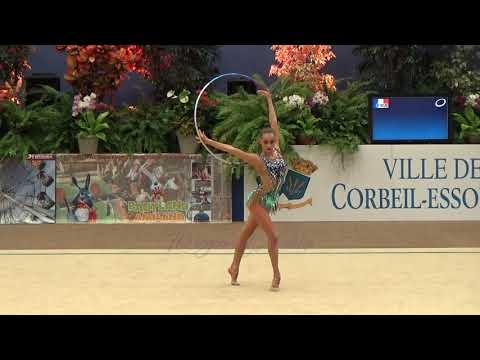 Arina ROMANOVA (RUS) hoop - 2020 Corbeil senior EF