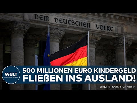Video Thumbnail: KINDERGELD: Wohlfahrtsstaat Deutschland? 500 Millionen Euro Kindergeld fließen ins Ausland
