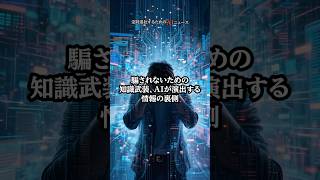 騙されないための知識武装、AIが演出する情報の裏側