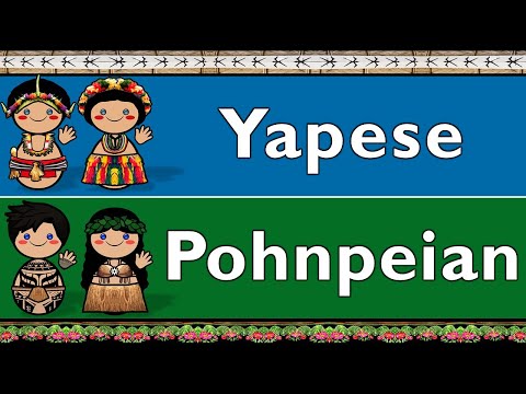The Sound of the Kiribati Gilbertese language Numbers Greetings The Parable