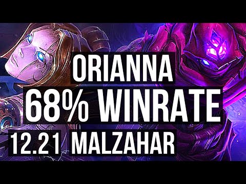 ORIANNA vs MALZAHAR (MID) | 5/1/11, 68% winrate | EUW Master | 12.21