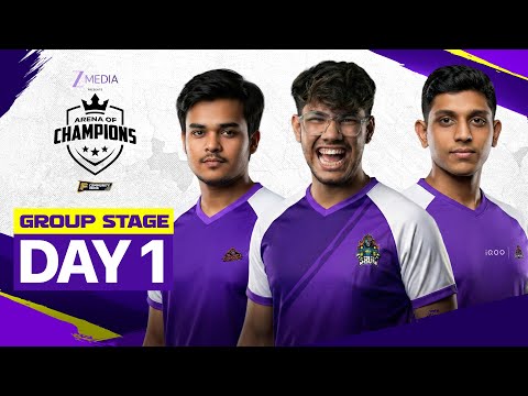 Zee Media Arena of Champions | Group-Stage Day 1 @S8ULGG @TotalGaming093 @TSGLEGEND