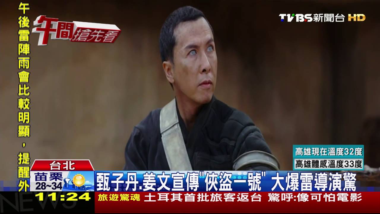 不再打不死? 甄子丹「盲」演《星際大戰》外傳