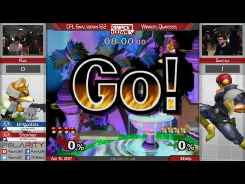 CFL Smackdown 122 Melee - Ridz (Fox) vs Gahtzu (Falcon) - Winners Quarters