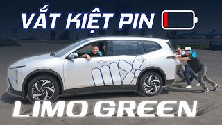 Vắt kiệt pin Vinfast Limo Green: Chạy 120km/h, 6 người lớn thì được bao xa? 