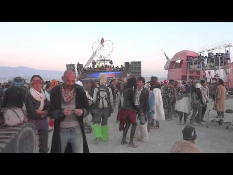 Burning Man 2012 Robot Heart sunrise