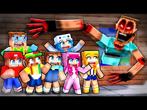 7 Friends Survive 100 Hours in Minecraft’s Scariest House...