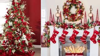 Top Trends in Christmas Home Decor for 2020 - Christmas Red