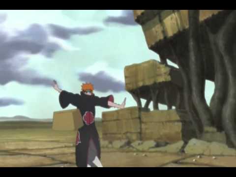 Naruto used rock throw- its super effective