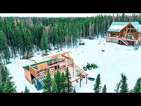We're Building a Barn...In the Middle of Alaska!