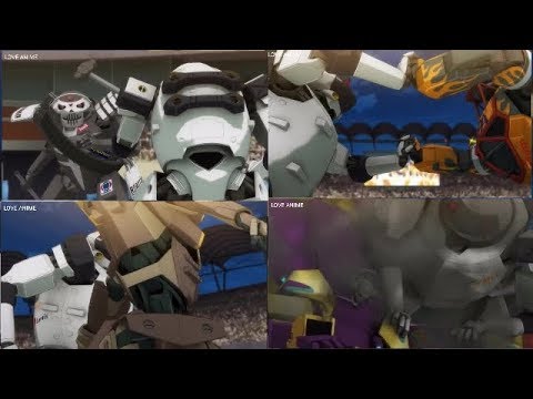 Crossbow's four fight/EP6/Full Metal Panic! Invisible Victory