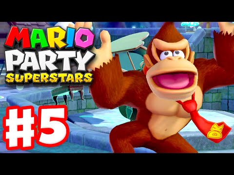 Mario Party Superstars - Gameplay Walkthrough Part 5 - Horror Land! (Nintendo Switch)