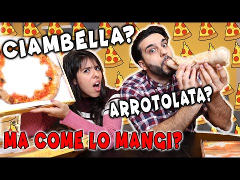 MA COME LO MANGI? 5 modi STRANI per mangiare la PIZZA!
